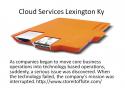 22752_Cloud_Services_Lexington_Ky.