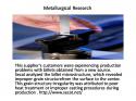 3913_Metallurgical_Research.