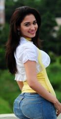 43503_after-Tamanna-Hot-Spicy-in-Yellow-Top-And-Blue-Jeans-Sexy-Pose.