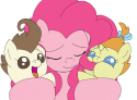 9798pinkie_family_hug_colored_by_decompressor-d4mgy9w.